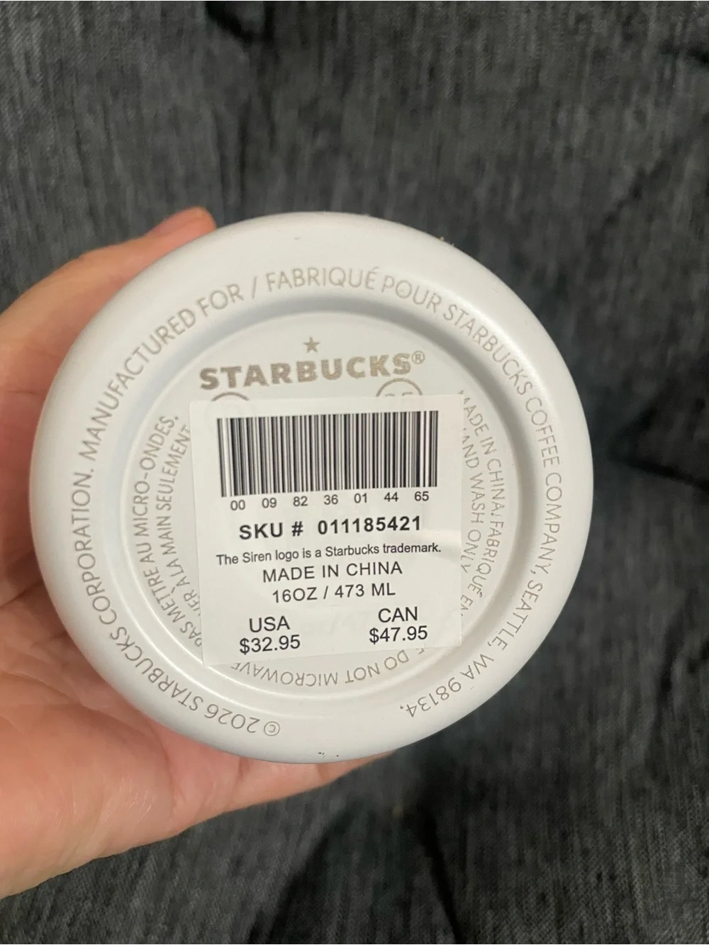 2026 Starbucks MiiR Cherry blossom Stainless Tumbler